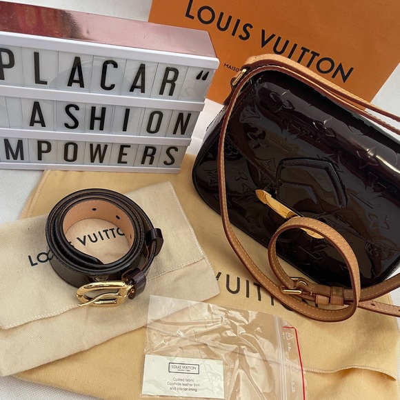 Louis Vuitton 🇫🇷 Vintage Bag & belt 🤎 - Picture 14 of 16